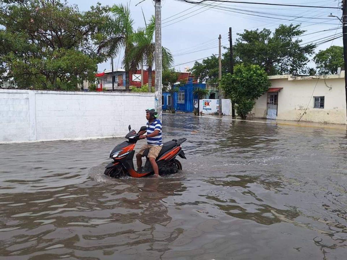 Daños que dejó el huracán Milton en México