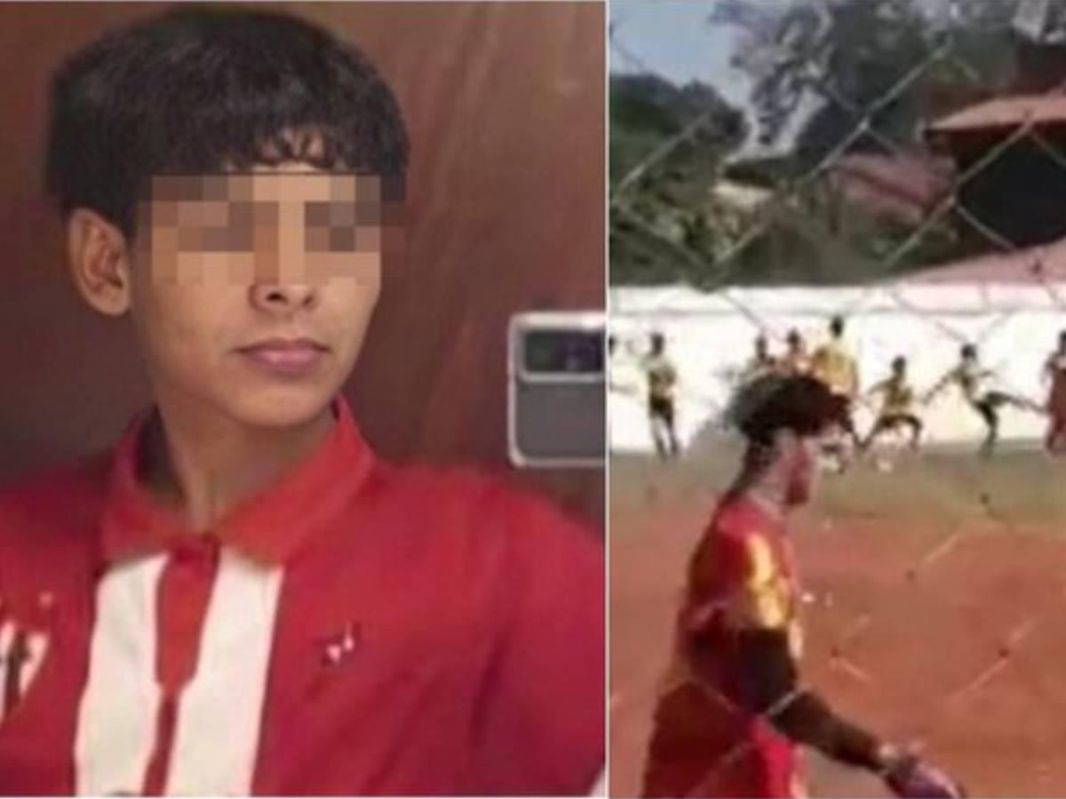 Matan a patadas a joven futbolista en medio de un partido