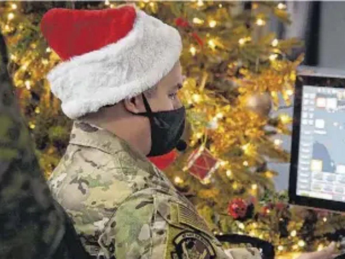 Santa Claus ya recorre el mundo, repartiendo millones de regalos, según rastreo del Ejército de EUA