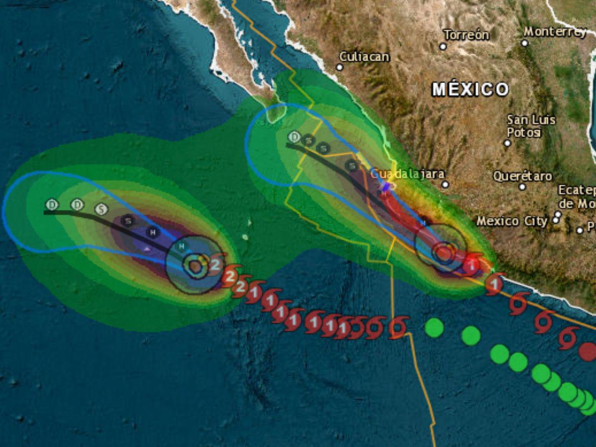 Huracán Beatriz avanza frente a costa mexicana con pronóstico de lluvias