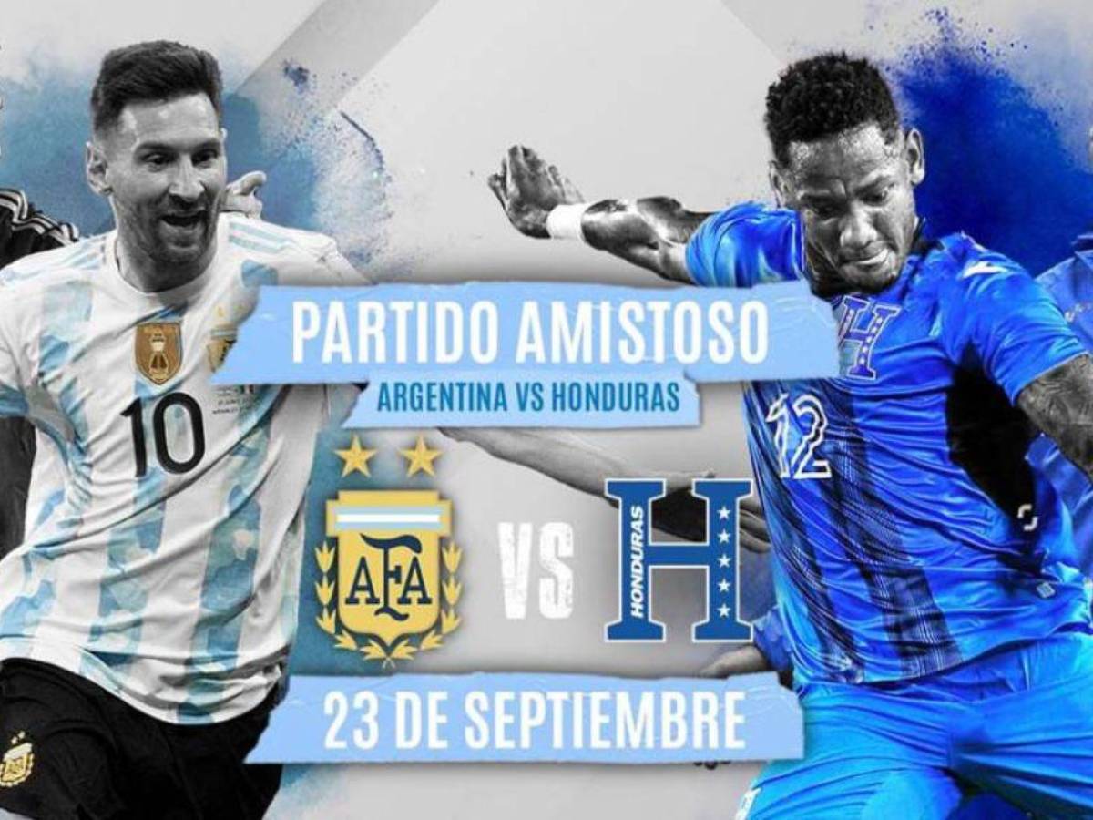 Honduras confirma fecha del encuentro ante Argentina