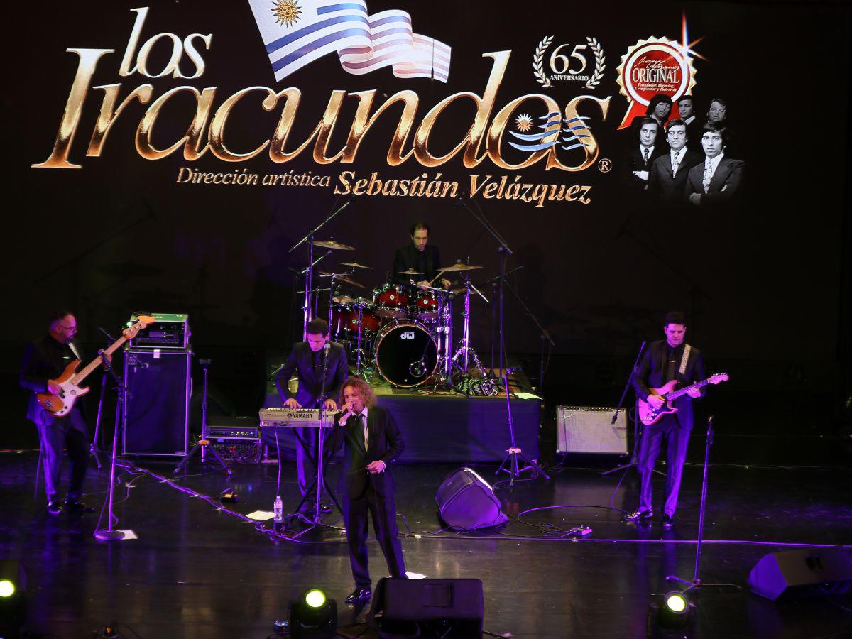 Las imágenes del concierto de Los Iracundos en Tegucigalpa