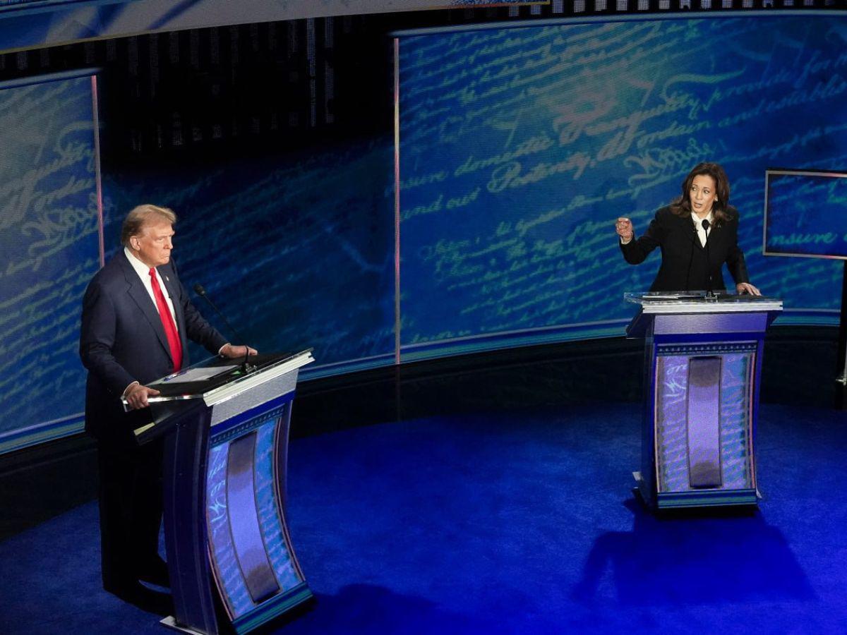 Entre acusaciones y propuestas se desarrolló el debate entre Trump y Harris