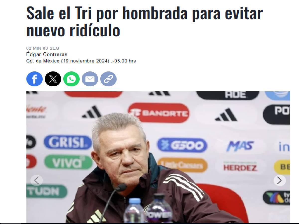 “Será un infierno” Esto dicen las portadas de medios mexicanos previo al partido ante Honduras