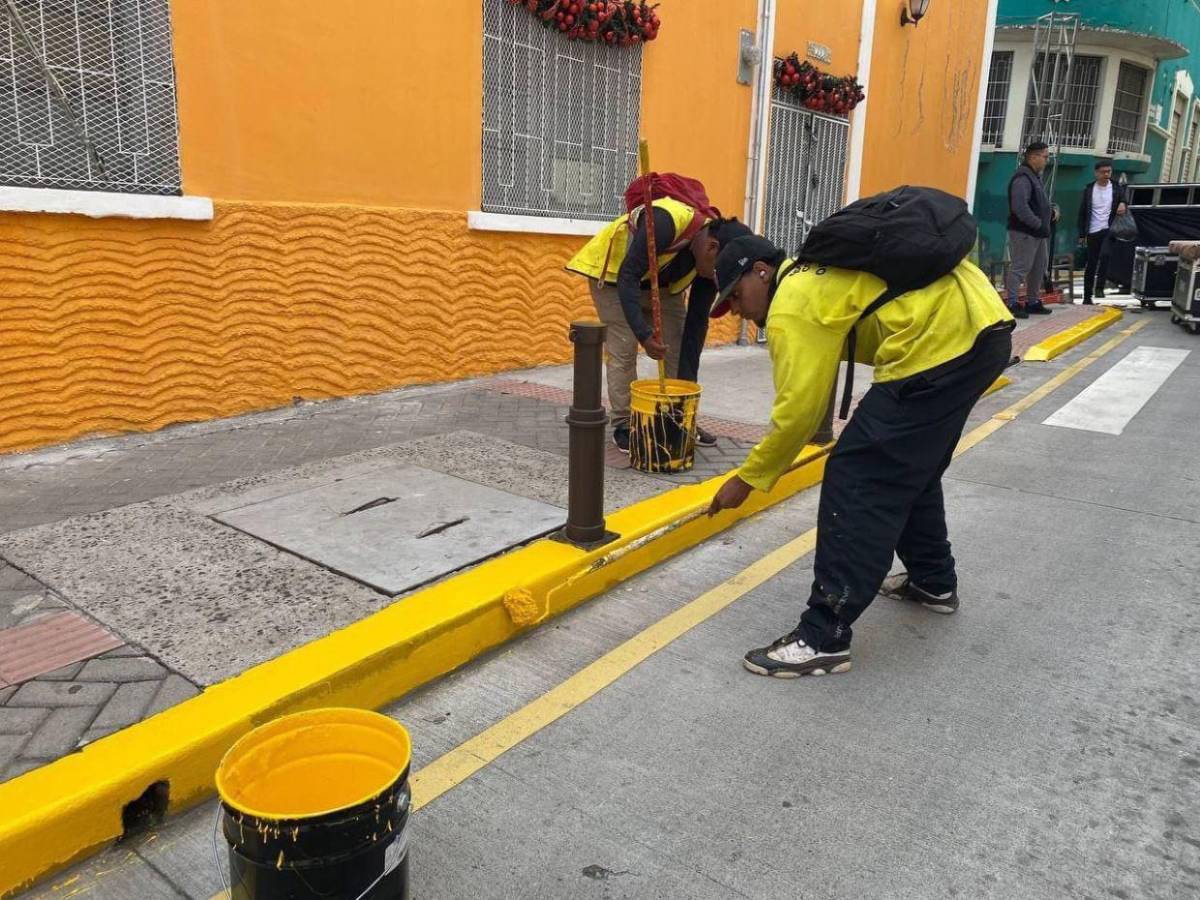 Así luce la avenida Cervantes previo a su inauguración en la capital