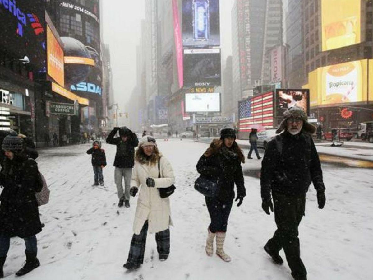 ¡Temperaturas bajo cero! Ola de frío afectará a Nueva York en fin de semana