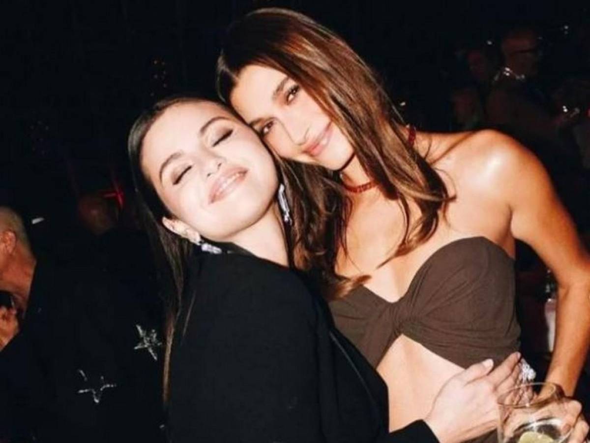 ¿Amigas? Selena Gómez y Hailey Bieber juntas por primera vez