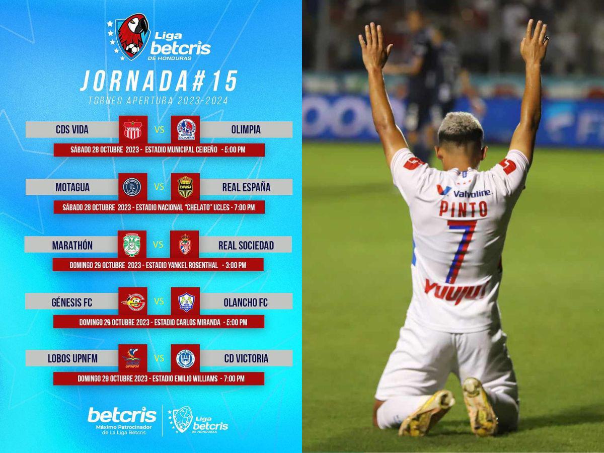 Jornada 15 del Apertura 2023: Fechas, partidos y horarios