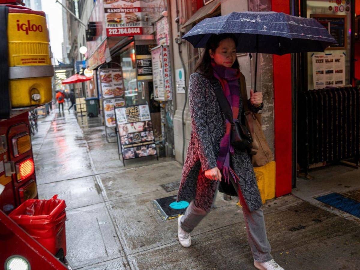 Primeras lluvias y nevadas en Nueva York: un alivio ante la grave crisis hídrica