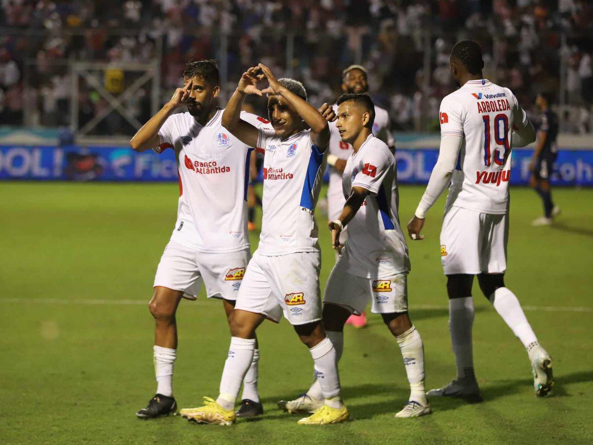 Olimpia baila en el clásico ante Motagua y asegura las vueltas regulares del torneo Apertura