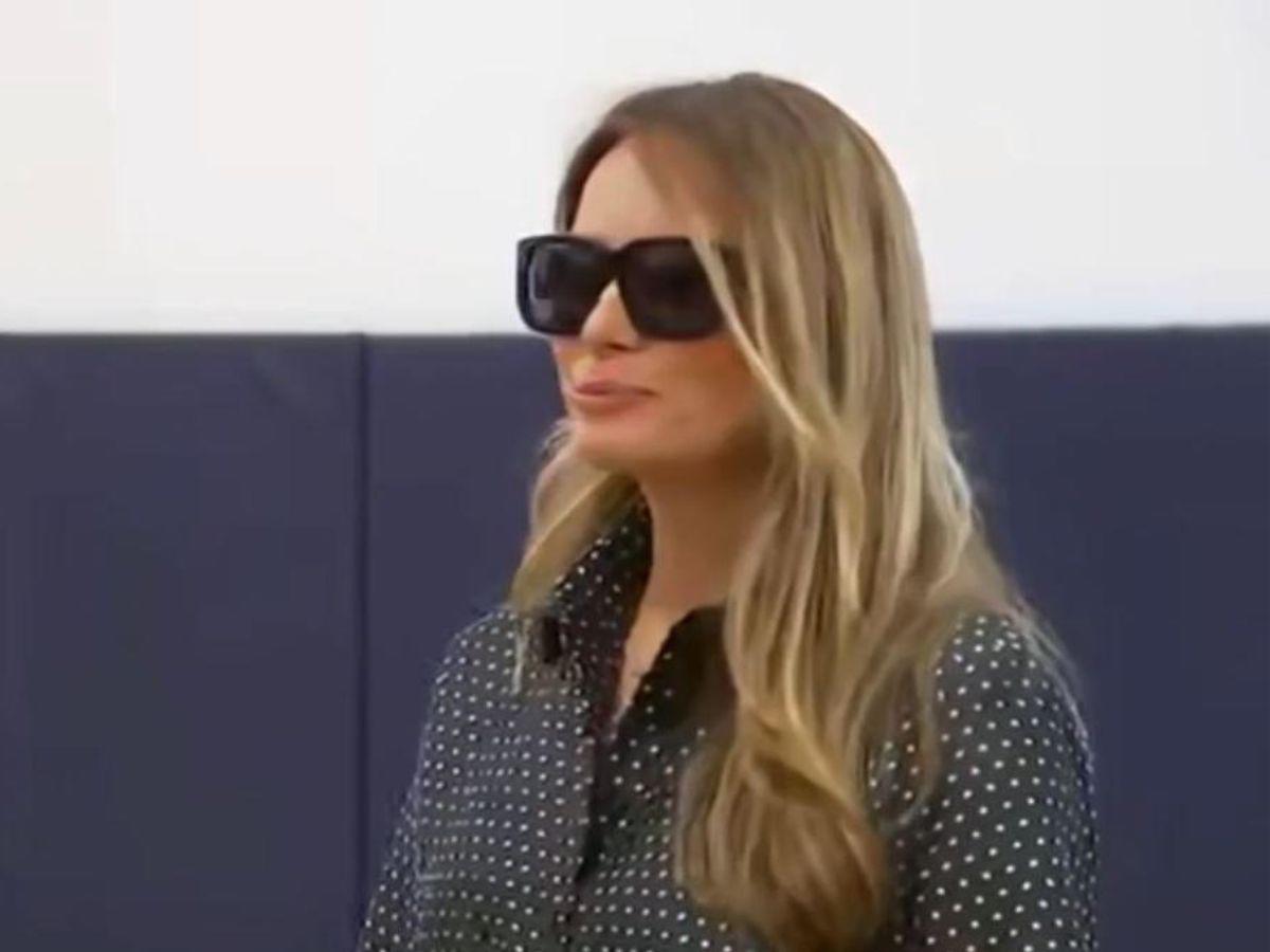 El significado del atuendo de Melania Trump en el día de las elecciones