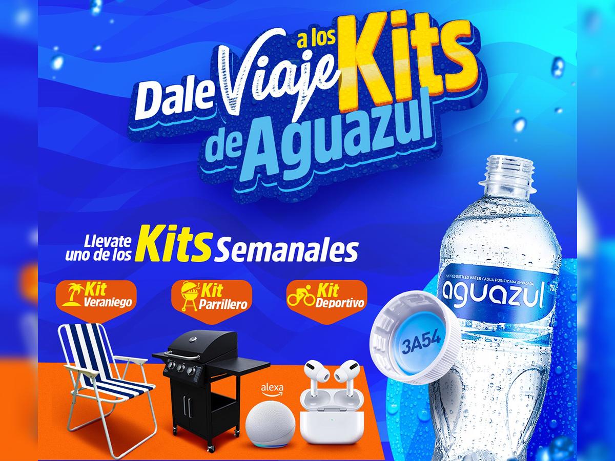 Aguazul premia con kits en su nueva promoción