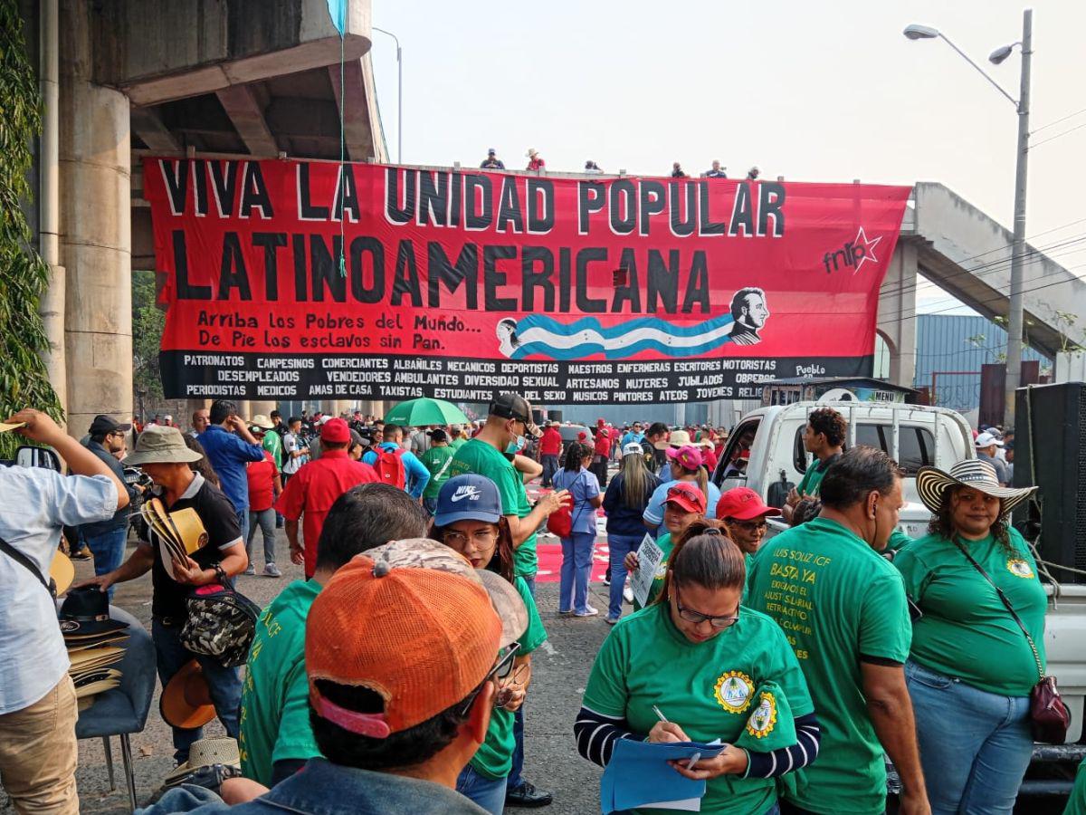 Centrales obreras listas para la marcha del Día del Trabajador este 1 de mayo