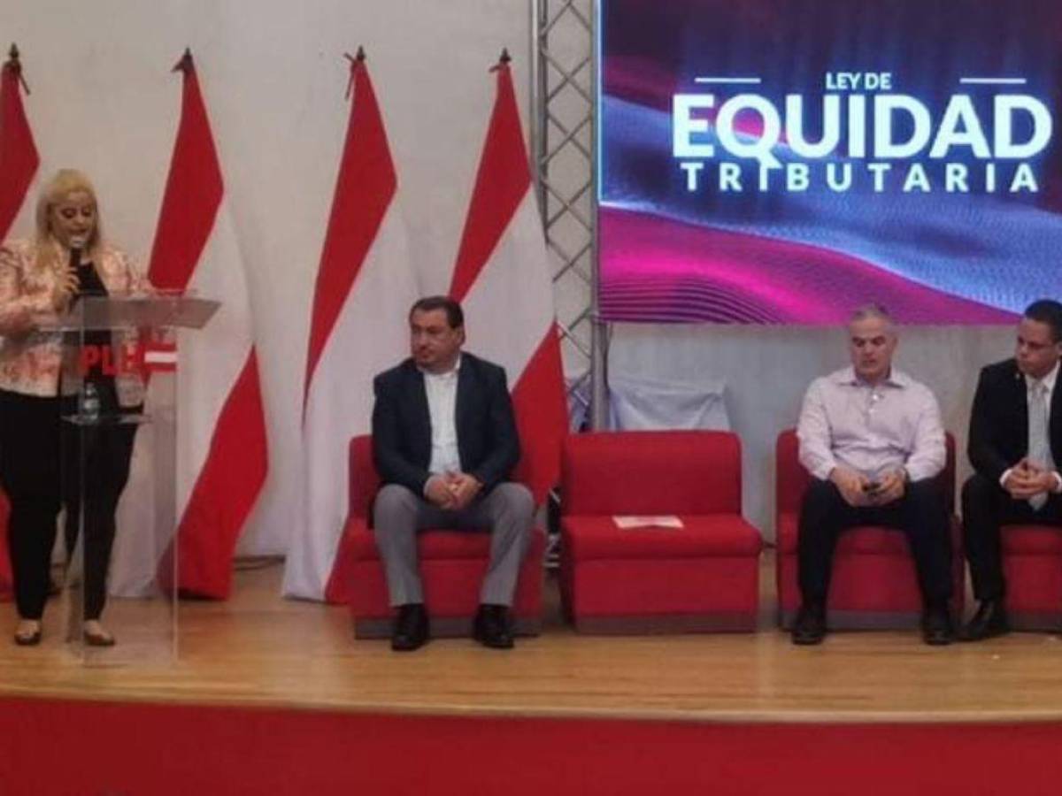 Partido Liberal presenta la Ley de Equidad Tributaria, alternativa a la de Justicia Tributaria del gobierno