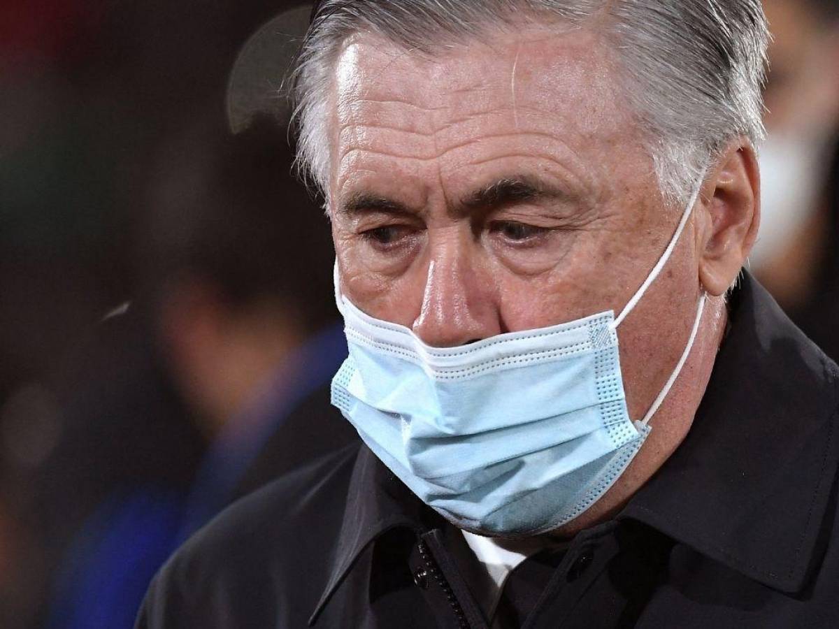 Carlo Ancelotti, DT del Real Madrid, da positivo por covid-19