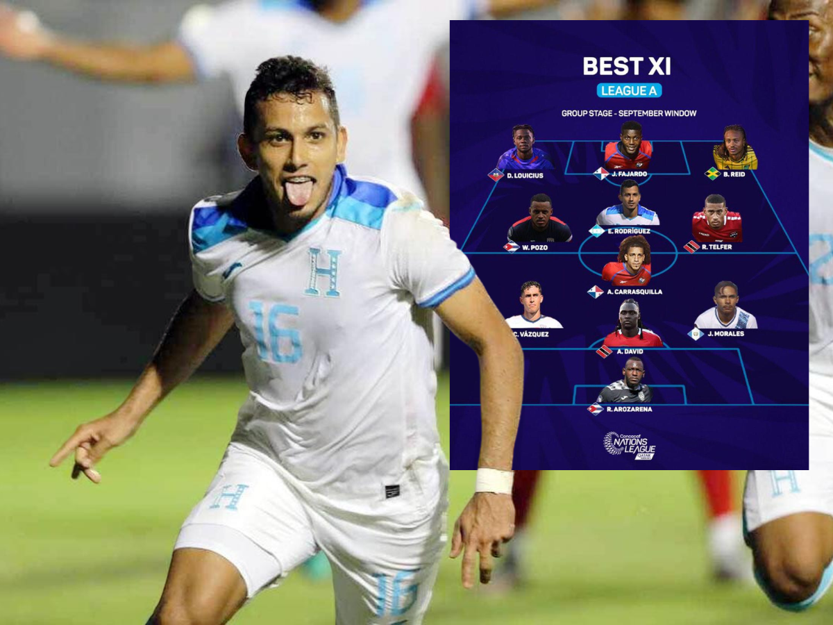 ¡Edwin en la lista! Estos son los 11 jugadores de la Nations League 2023-2024