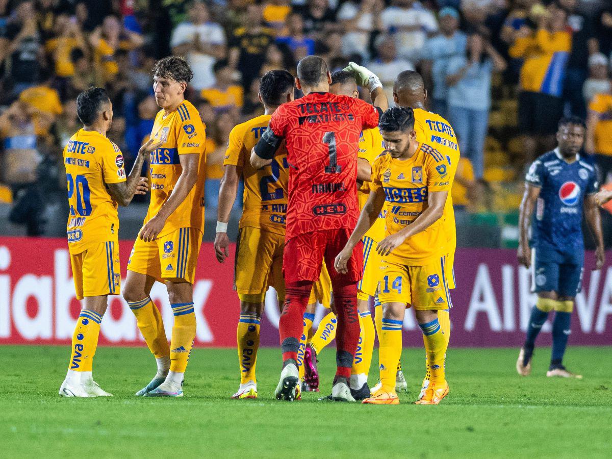 Tigres despierta del sueño a Motagua y avanza a semifinales de la Liga de Campeones de Concacaf