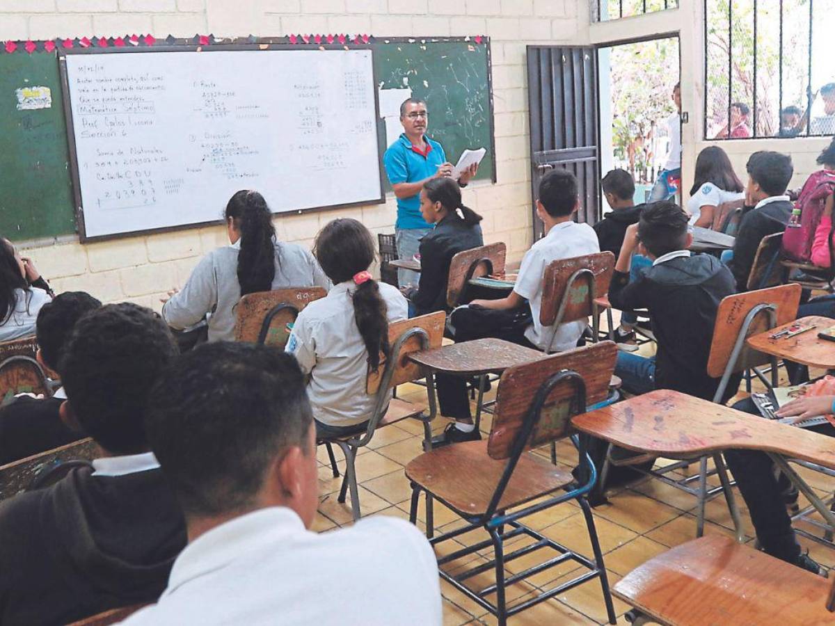 Los padres de familia y estudiantes desconfían del sistema educativo de Honduras