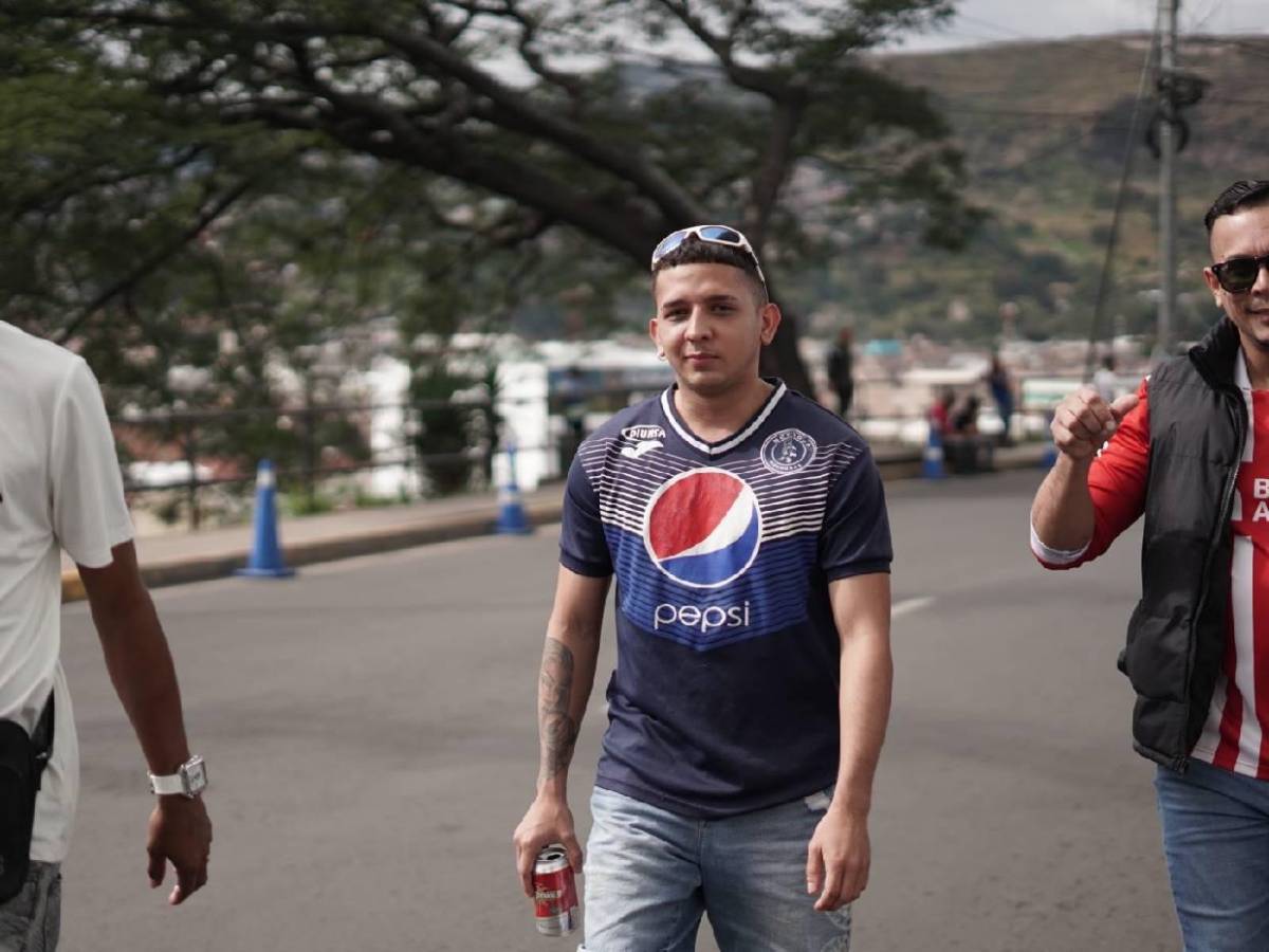 Final Olimpia vs Motagua: Comienzan a llegar los aficionados al estadio Nacional