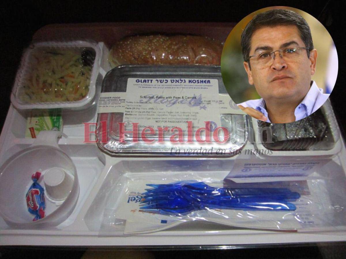 Juan Orlando Hernández disfruta comida kosher que le envía comunidad judía a su celda