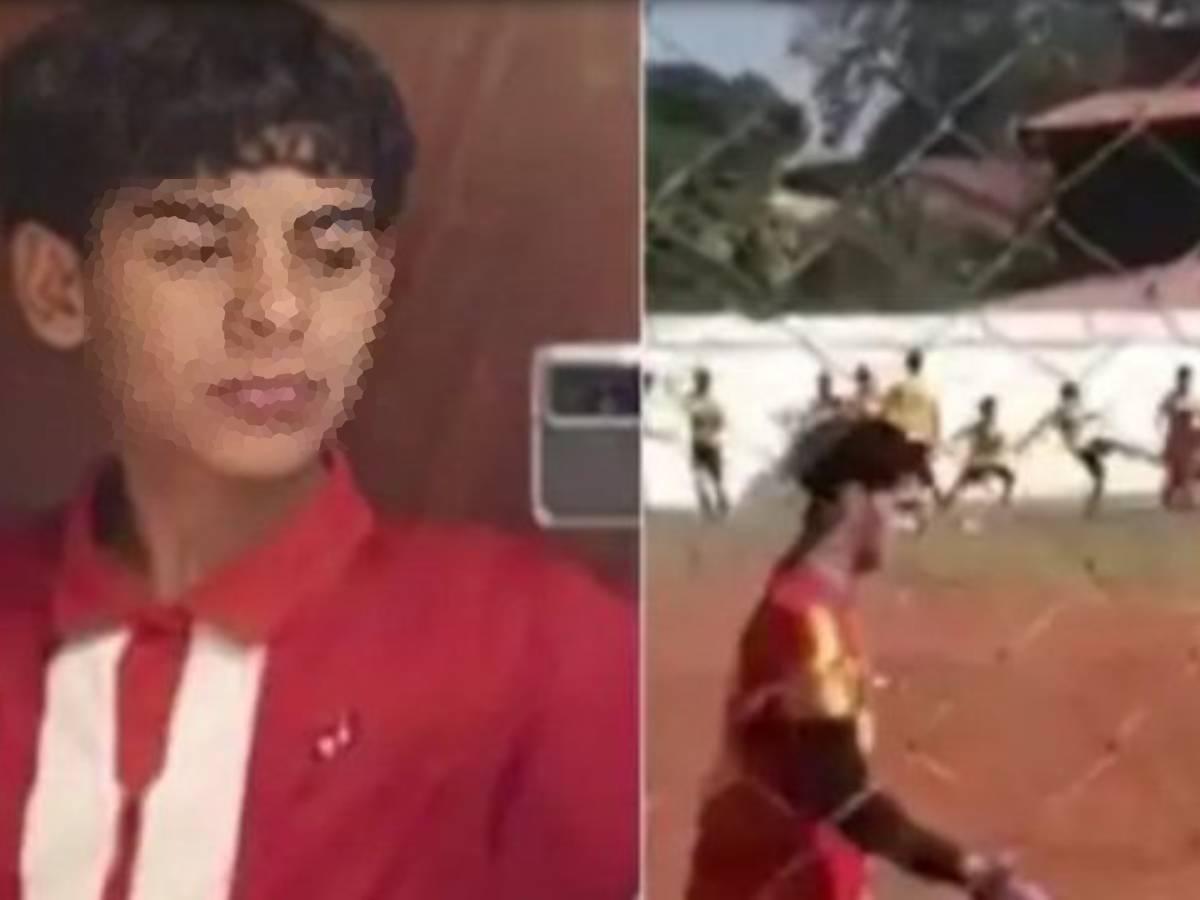 Matan a patadas a joven futbolista en medio de un partido