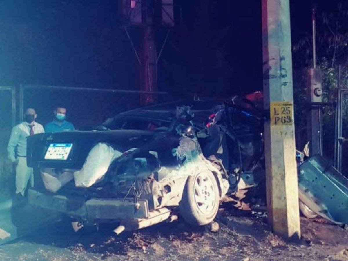 Un agente de la DPI muerto y otro más herido tras accidentarse por exceso de velocidad en la capital