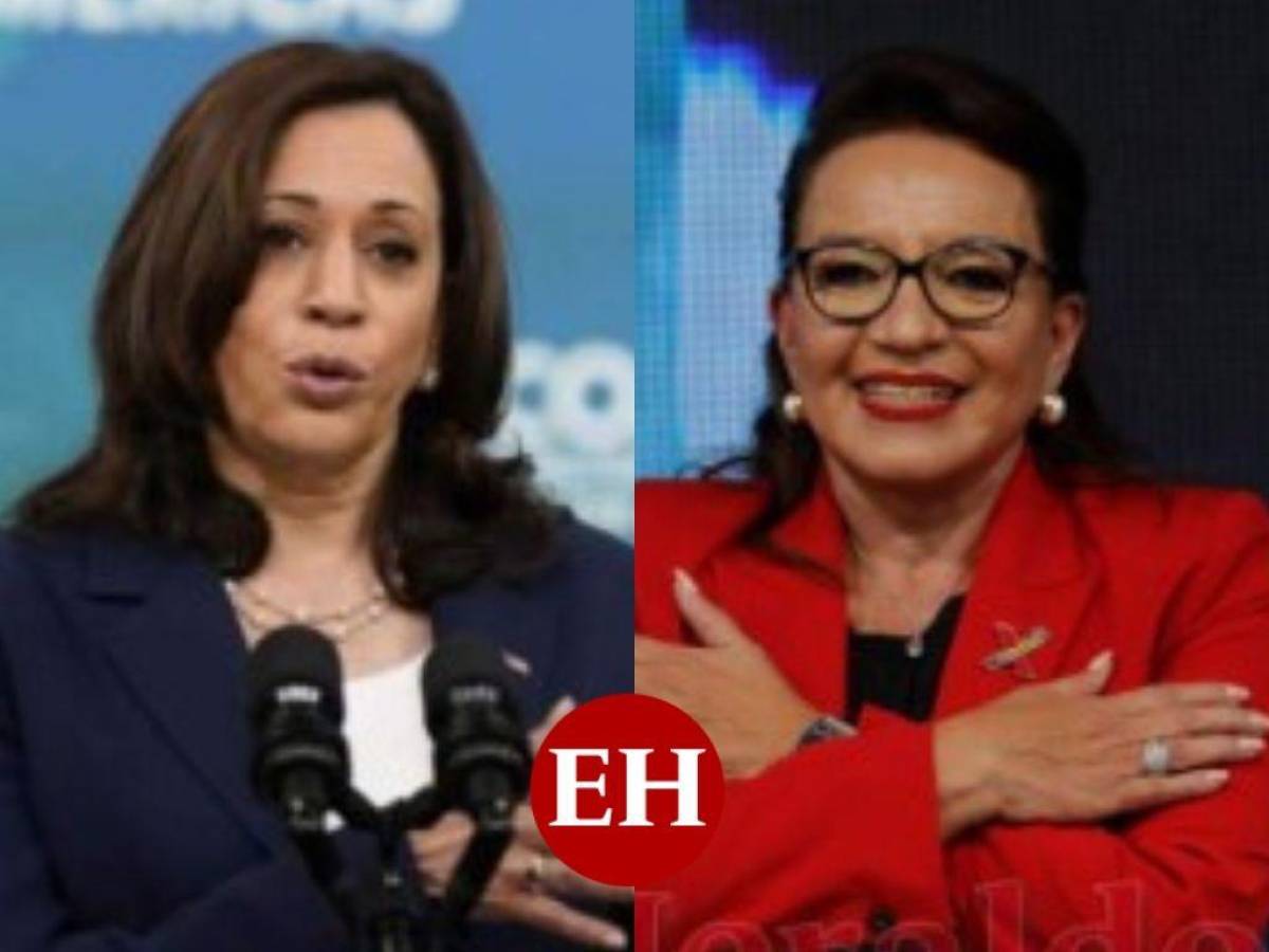 Kamala Harris y Xiomara Castro abordan temas de democracia, economía y migración durante llamada