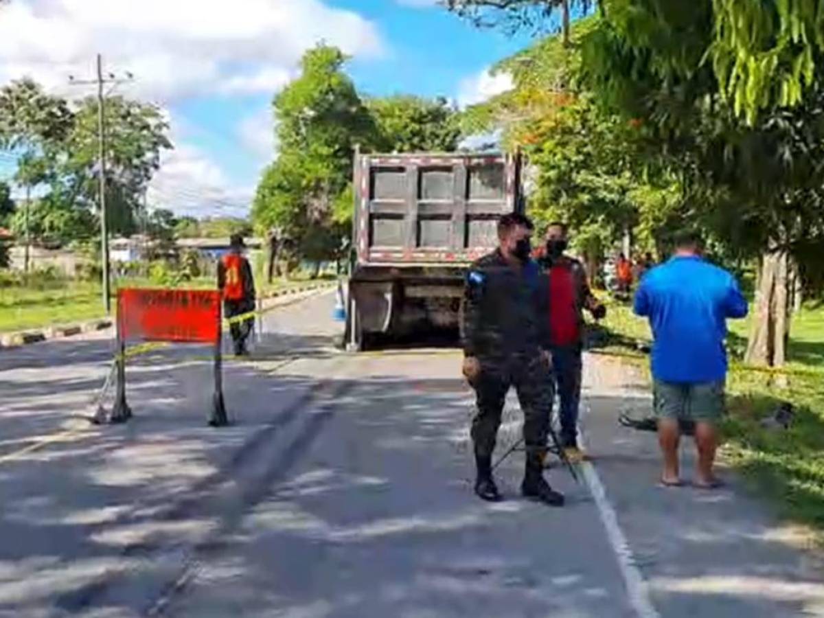 Una mujer muerta y un miembro de la Fuerza Aérea herido deja accidente en La Ceiba