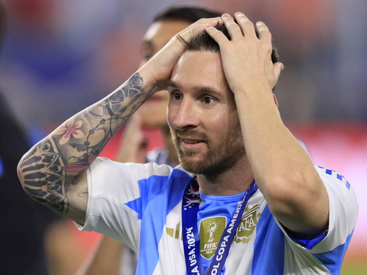 Lesión de Messi: El tiempo que estará de baja tras golpe en el tobillo