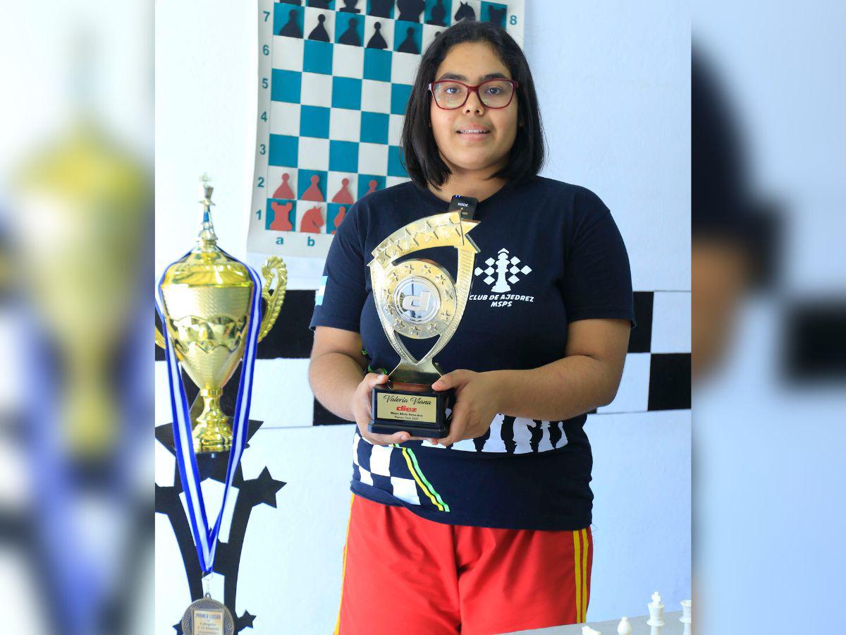 Valeria Viana: Campeona mundial de ajedrez a sus 16 años