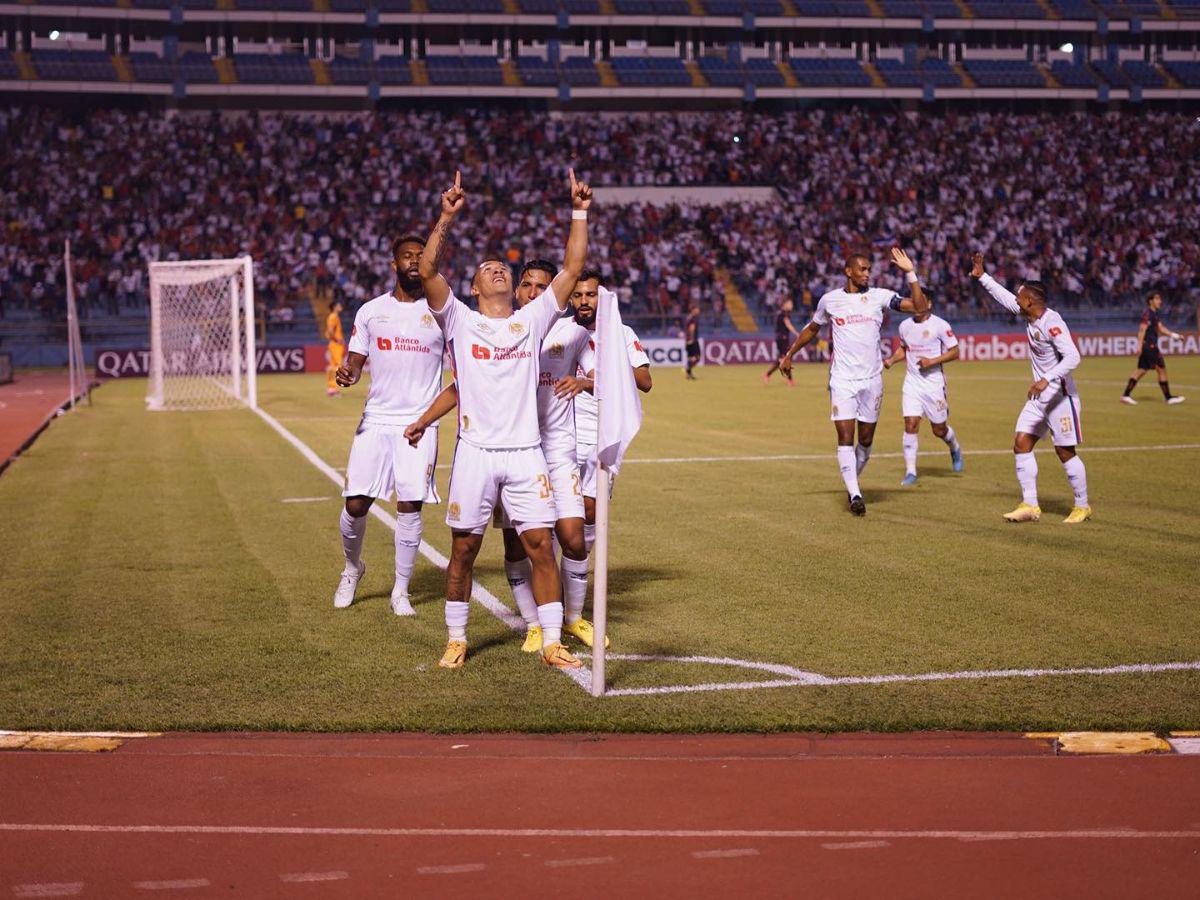 Así fueron los goles con los que Olimpia y Atlas empatan 1-1 en el estadio Olímpico