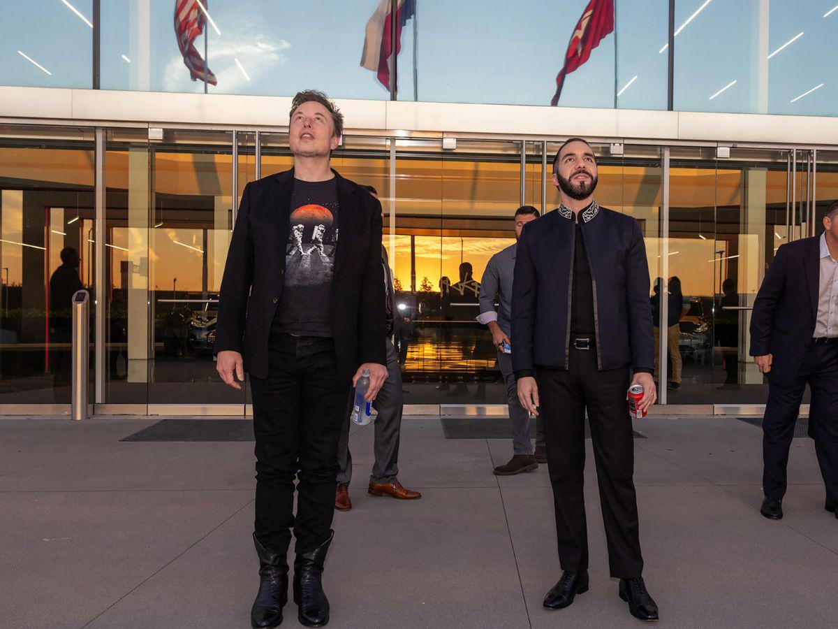 Nayib Bukele se reúne con Elon Musk en Texas