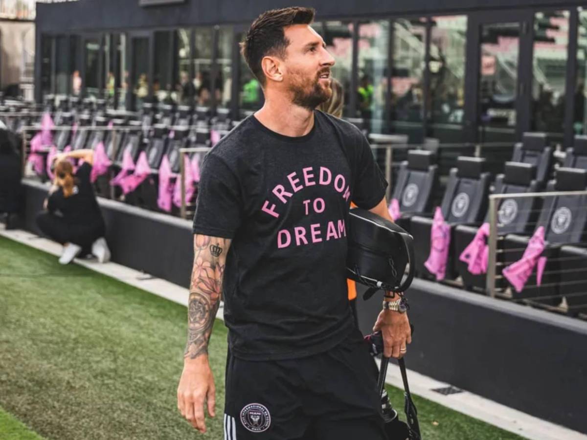 Messi y sus peticiones para partido en Honduras con el Inter Miami