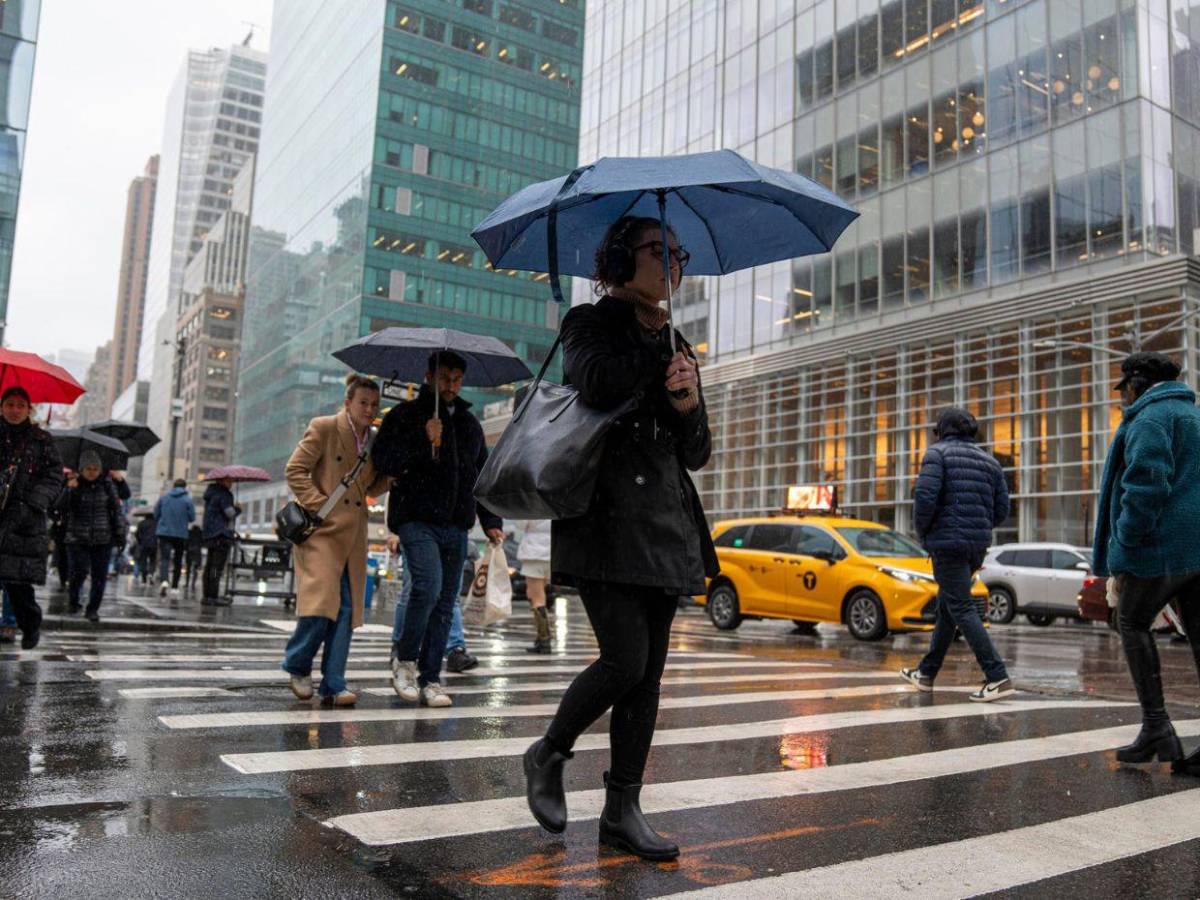 Primeras lluvias y nevadas en Nueva York: un alivio ante la grave crisis hídrica