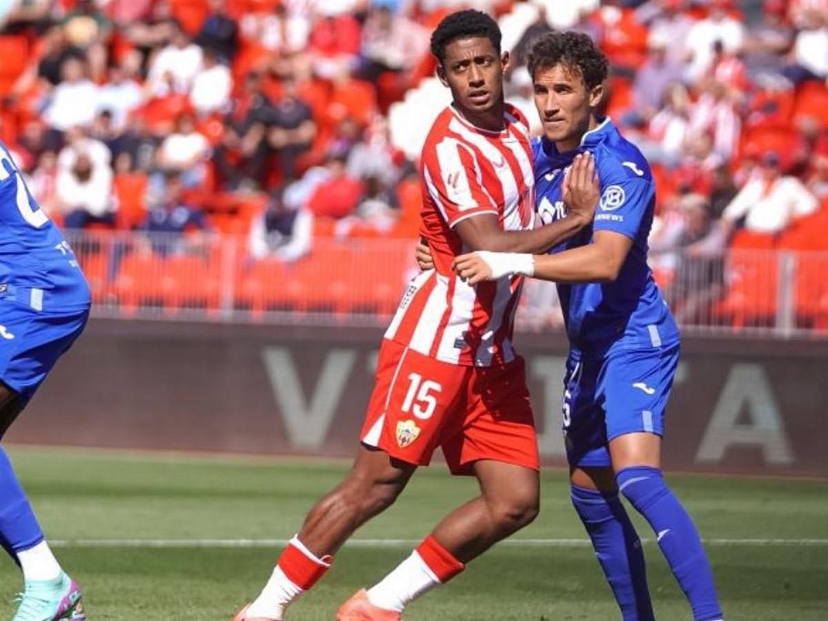 Almería del Choco Lozano pierde ante Getafe y desciende a segunda división