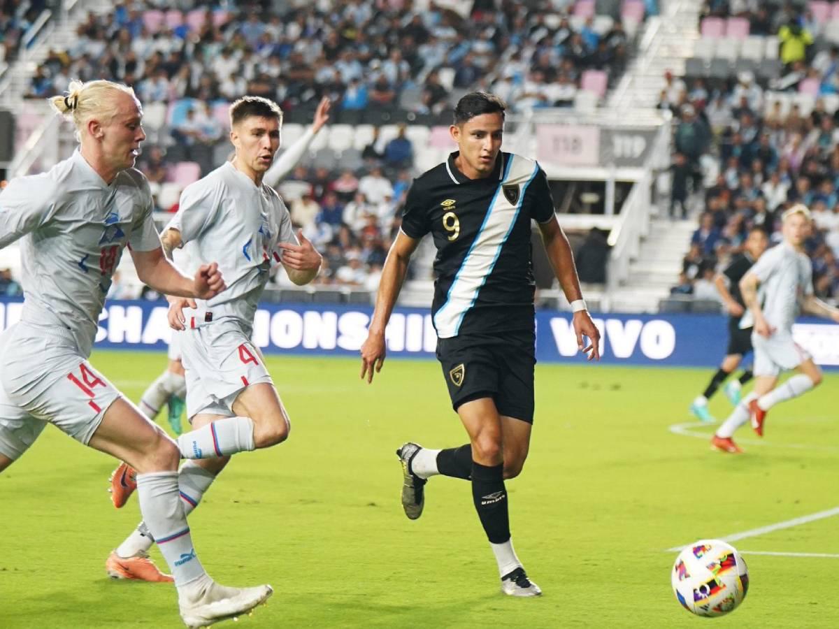 Islandia sufrió pero ganó ante Guatemala