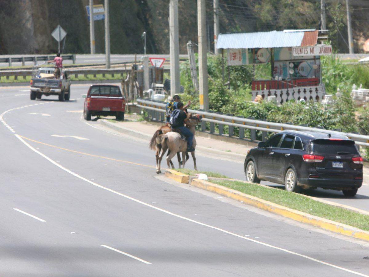 ¡Adiós vacaciones! Vuelven a Tegucigalpa personas que viajaron en Semana Morazánica