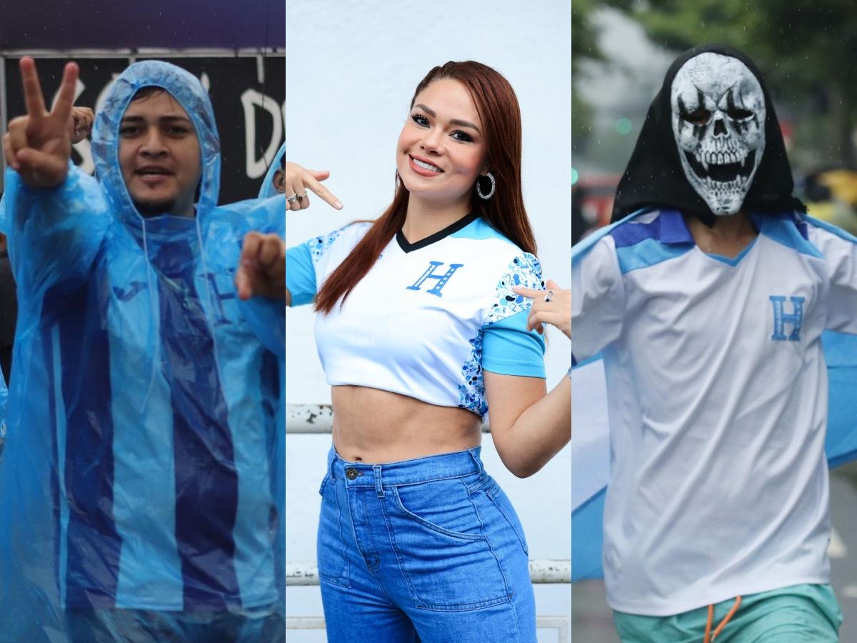 ¡Locura por la H! Ambiente de fiesta se respira previo al Honduras vs México en San Pedro Sula