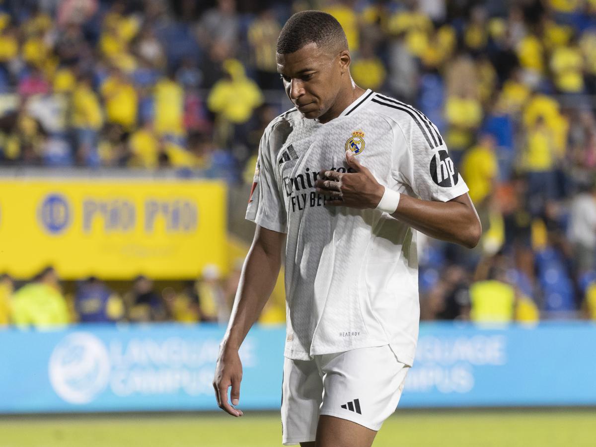 Mbappé y sus pobre números con Real Madrid en el arranque de LaLiga de España