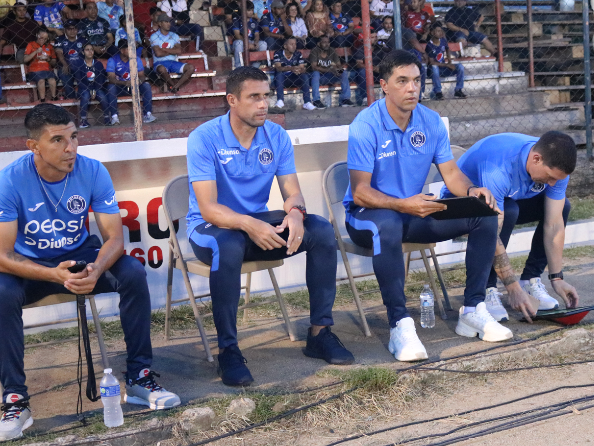 César Vigevani sacó un triunfo en su primer juego dirigiendo a Motagua y destacó el carácter de sus jugadores.