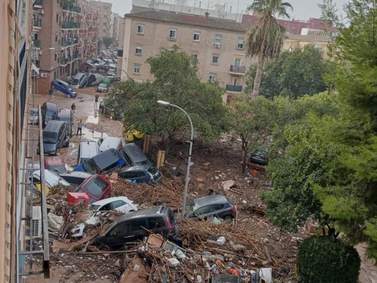 Impactantes imágenes que dejaron las catastróficas inundaciones en Valencia, España