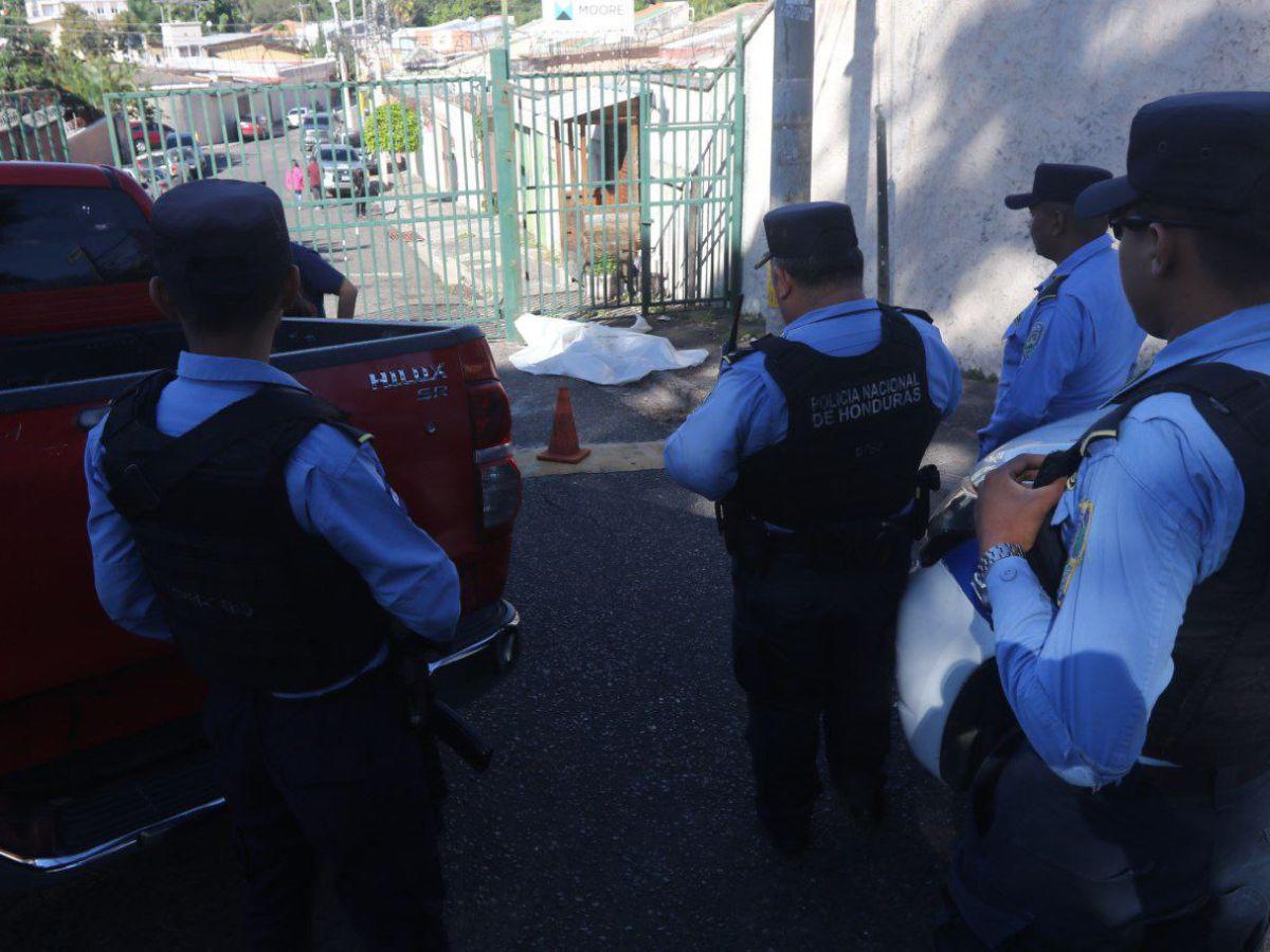 La Policía Nacional llegó hasta el lugar.