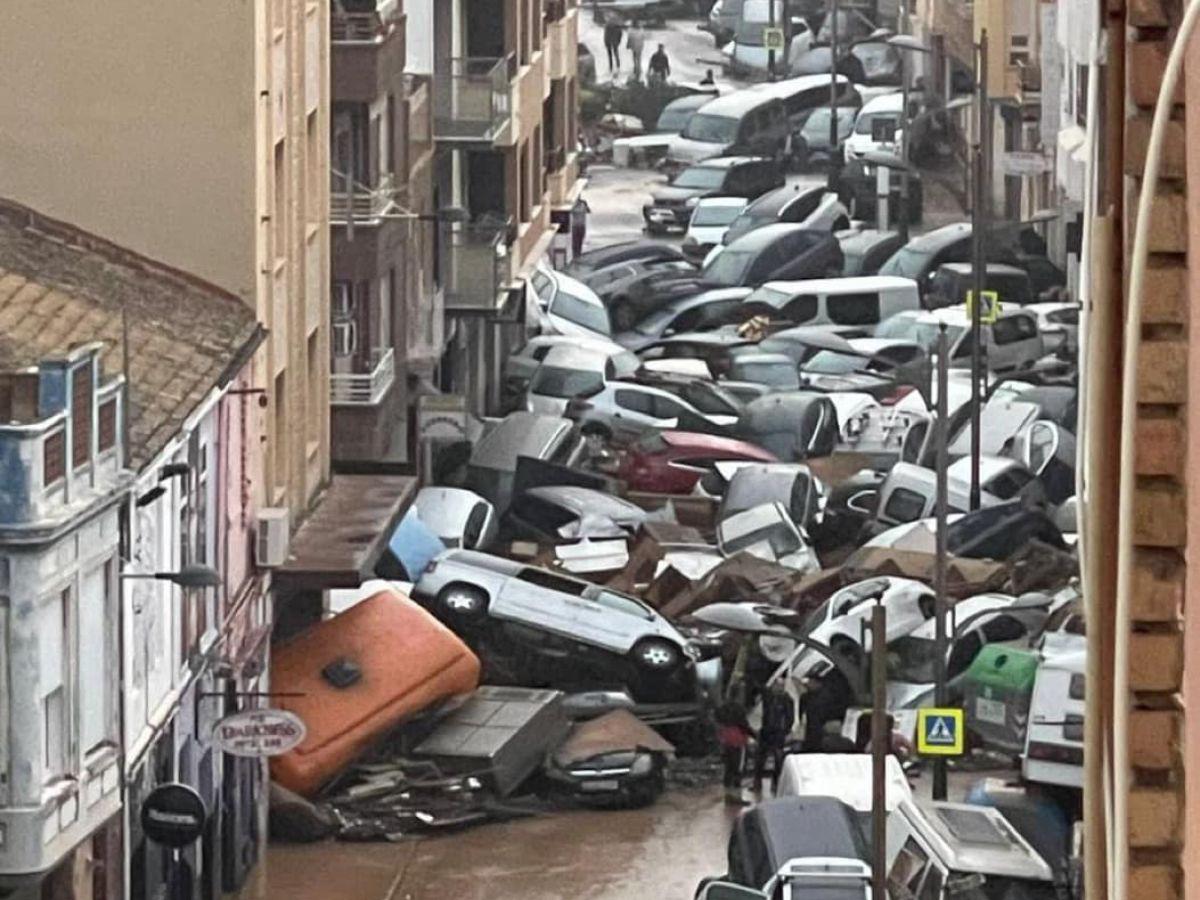 Impactantes imágenes que dejaron las catastróficas inundaciones en Valencia, España