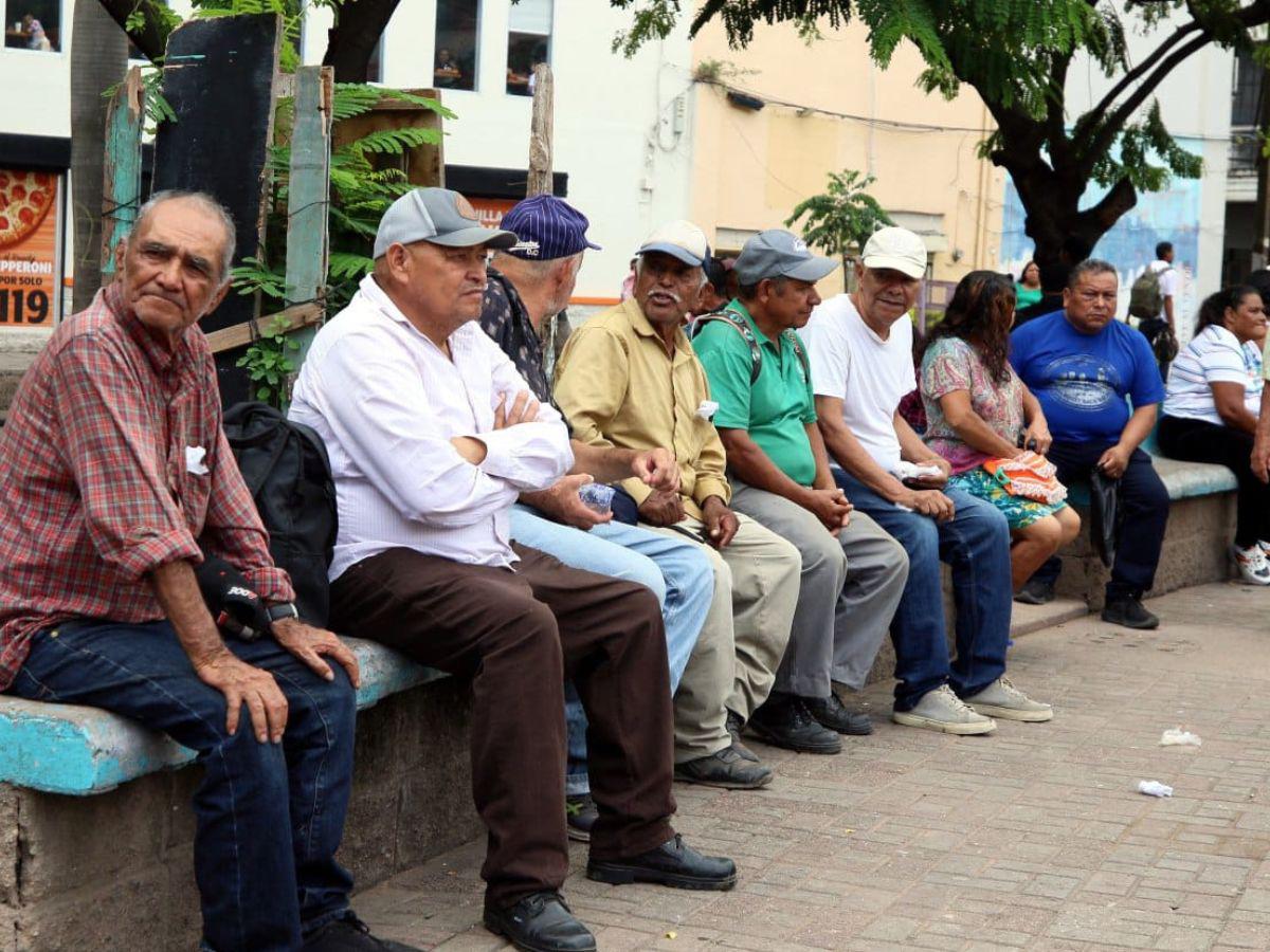 La mayoría de personas que permanecen sentados en la plaza son adultos, para ellos es mejor el concepto de parque con bancas.