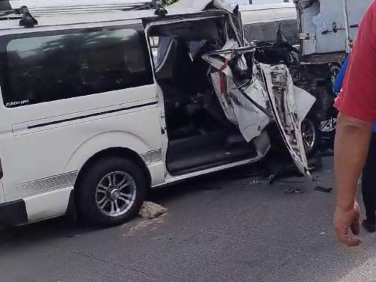 Imágenes: pasajeros lesionados y pérdidas materiales deja accidente en la capital