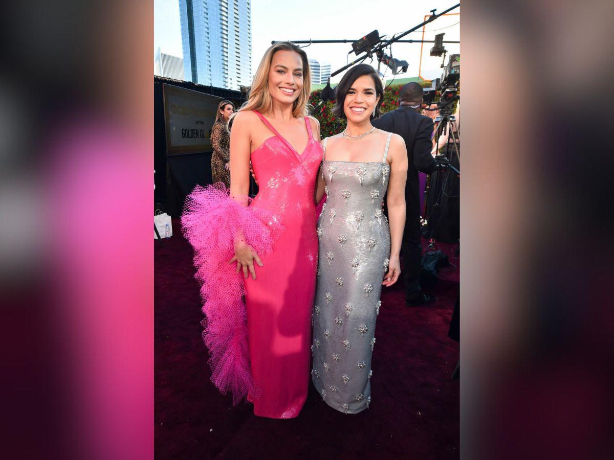 America Ferrera deslumbra en la gala de los Globos de Oro 2024