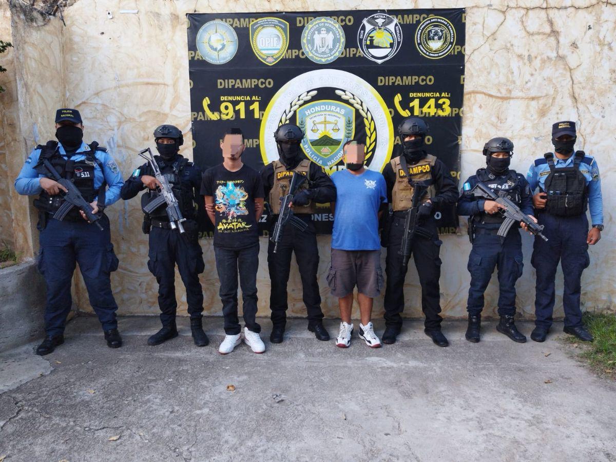 Capturan en La Paz a padre e hijo integrantes de banda criminal “Los Osorto”