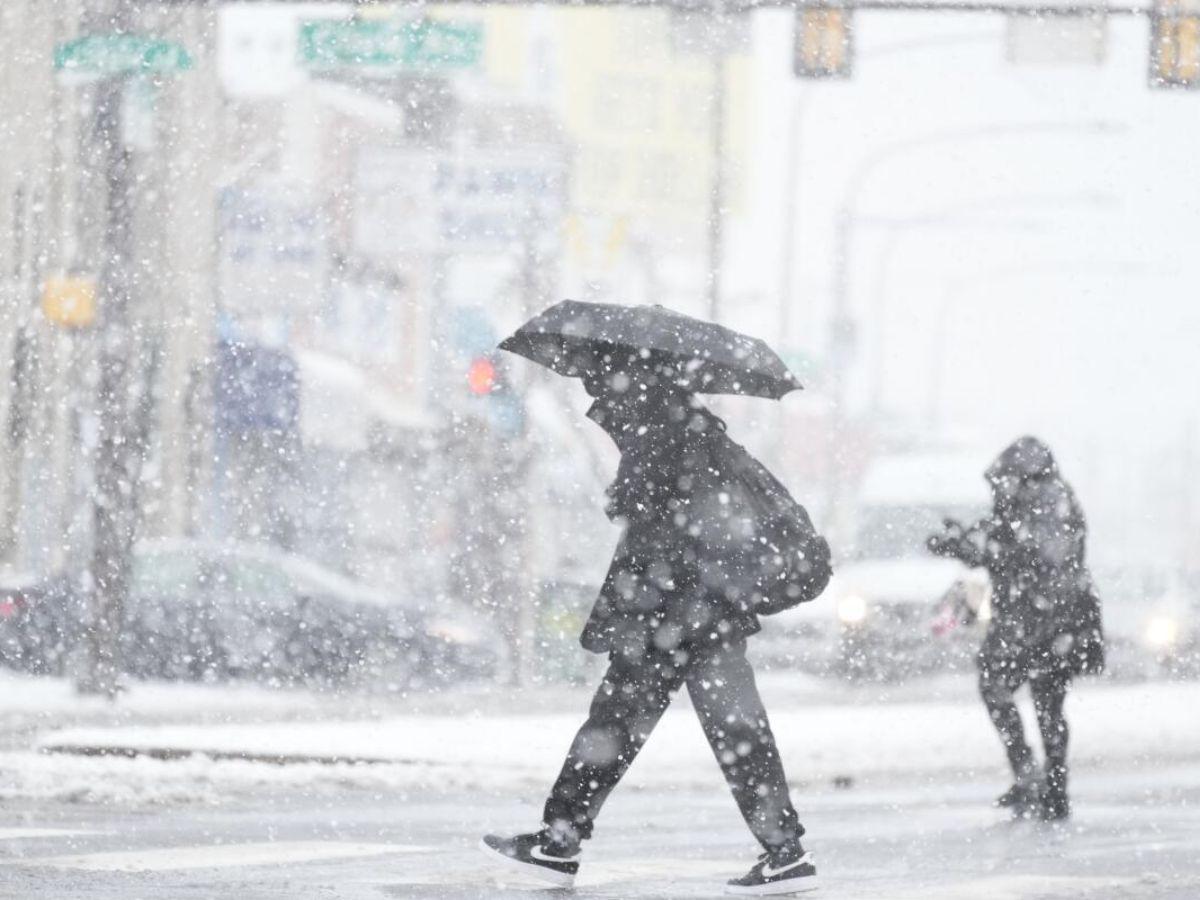 Intensas nevadas cubren grandes regiones de EUA: ¿Cuáles son las zonas más afectadas?