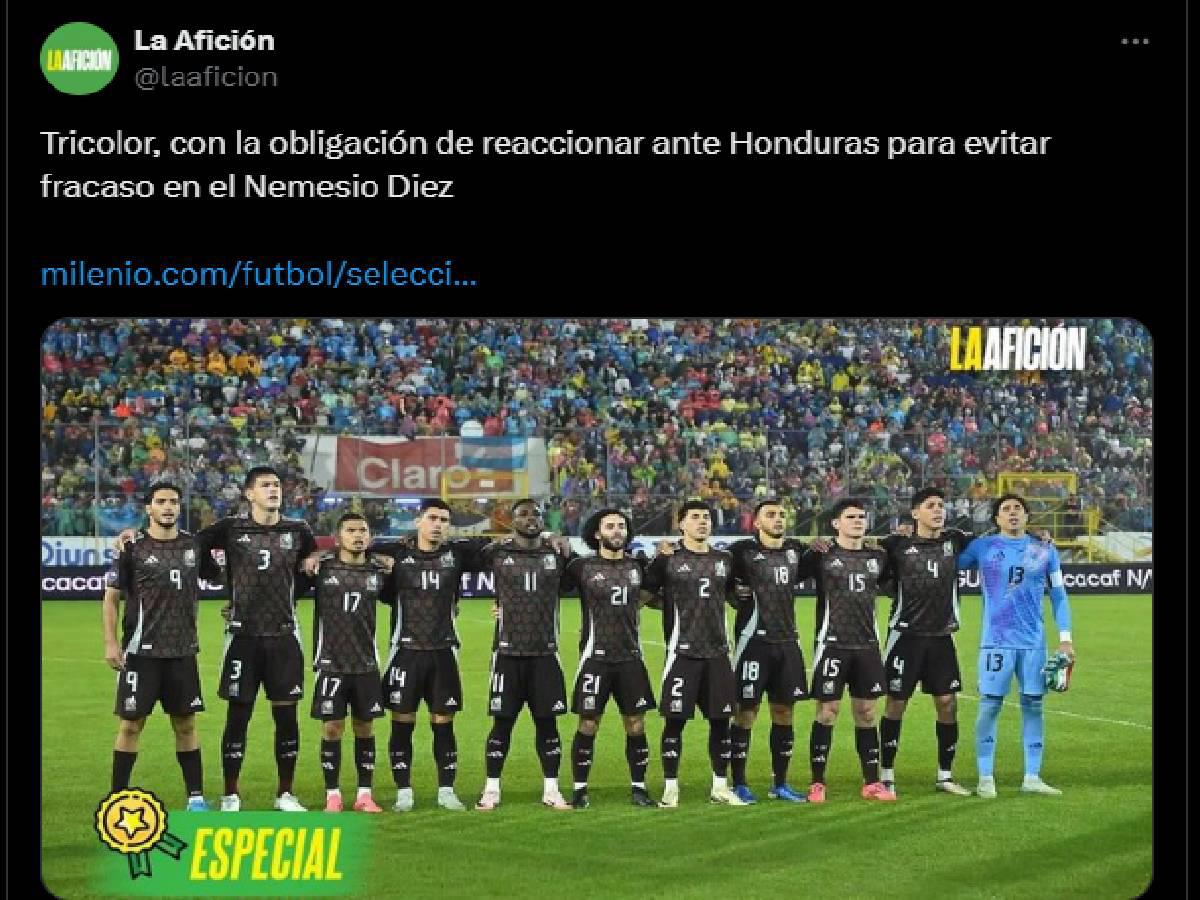 “Será un infierno” Esto dicen las portadas de medios mexicanos previo al partido ante Honduras