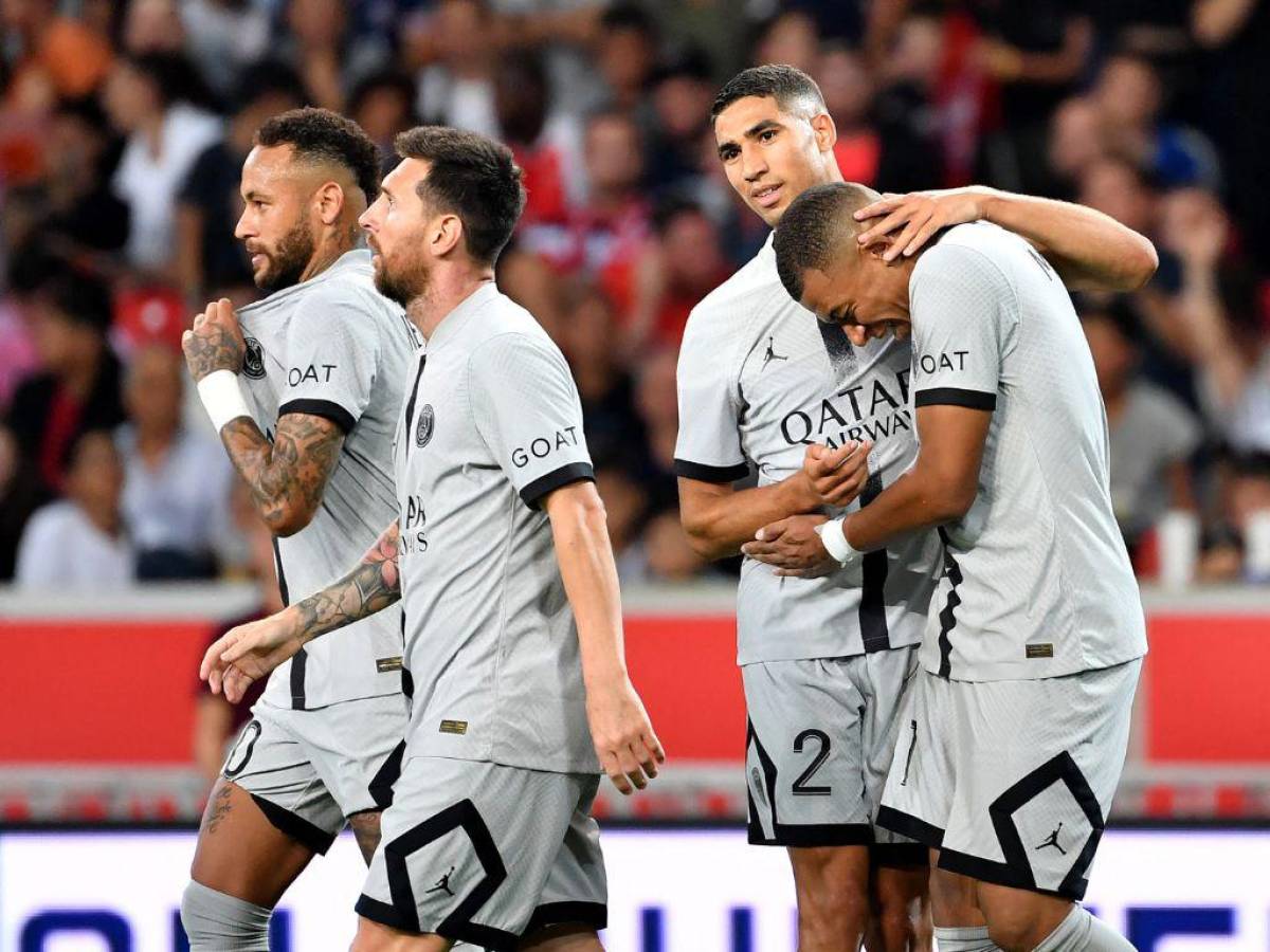 PSG deja a un lado las especulaciones goleando 7-1 al Lille